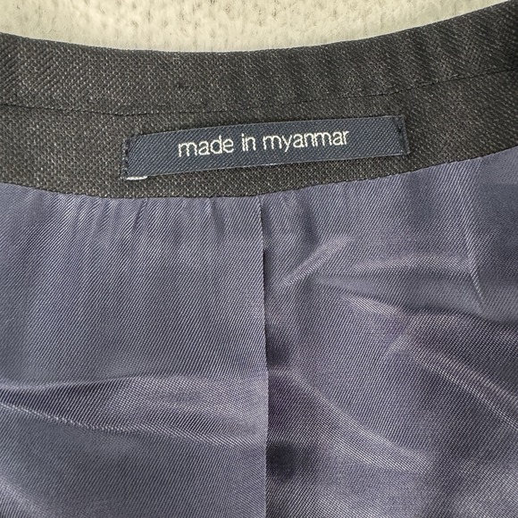 SUITSUPPLY Napoli Blazer Men's 32 Straight Slim‎ Cut Wool 2 Button Zignone Gray - Picture 14 of 14